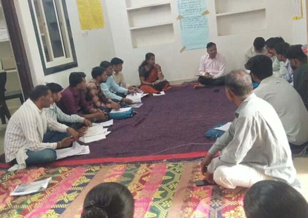 Daang Vikas Sansthan Conducts Monthly Staff Review Meeting